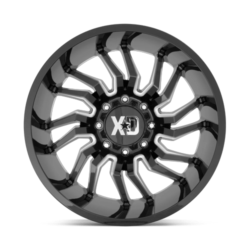 XD - XD858 20X10 6X135 G-blk Mill -18MM