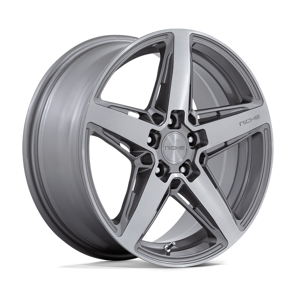 Niche 1PC M270 Teramo 18X8 5X120 +40MM Anthracite Brushed Face Tint