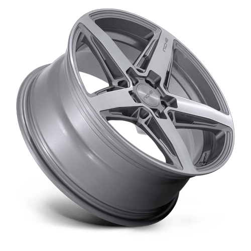 Niche 1PC M270 Teramo 18X8 5X120 +40MM Anthracite Brushed Face Tint