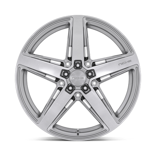 Niche 1PC M270 Teramo 20X11 5X114.3 +45MM Anthracite Brushed Face Tint