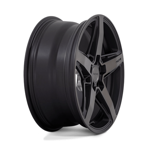 Niche 1PC M271 Teramo 18X8 5X120 +40MM Matte Black W Double Dark Tint
