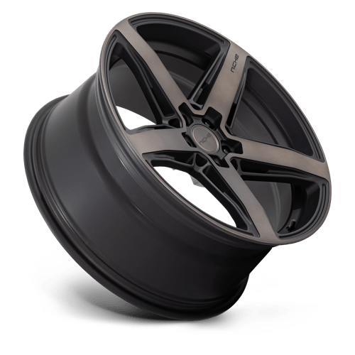 Niche 1PC M271 Teramo 20X9.5 5X115 +15MM Matte Black W Double Dark Tint
