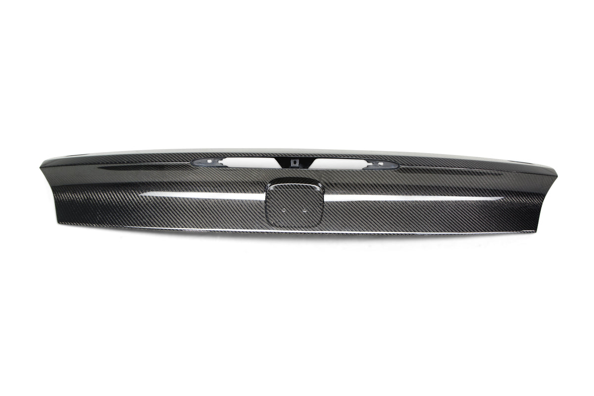 Seibon 14-15 Honda Civic Si Coupe OEM-Style Carbon Fiber Trunk Garnish - TG14HDCV2DSI-OE
