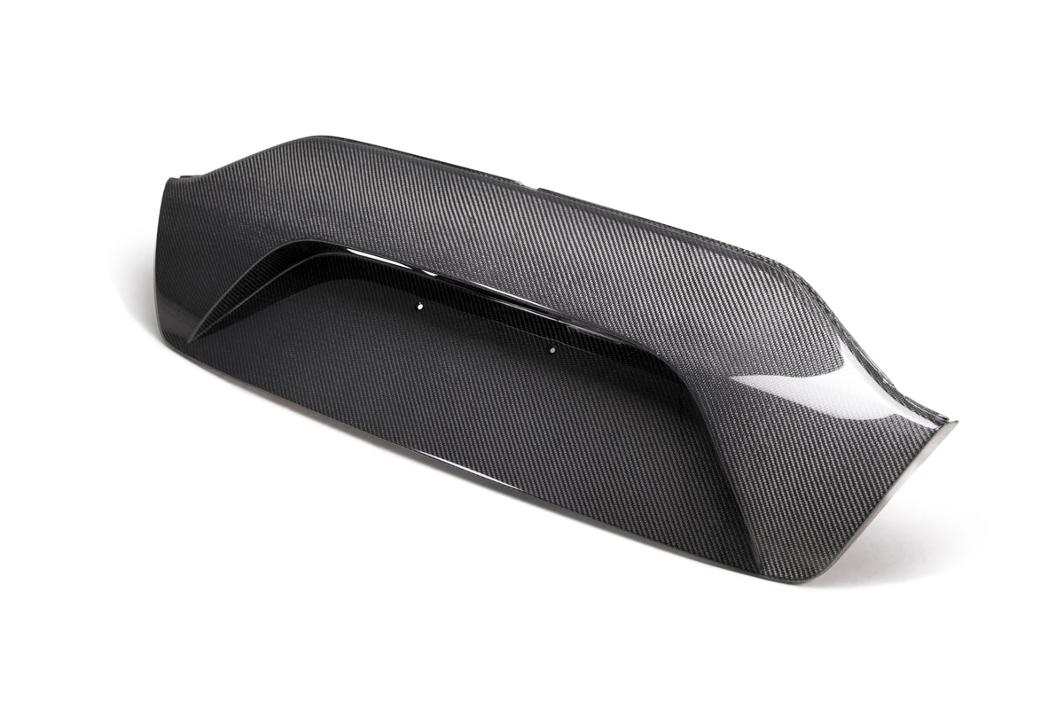 Seibon 2018 Kia Stinger OE-Style Carbon Fiber Rear Trunk Garnish - TG18KIST