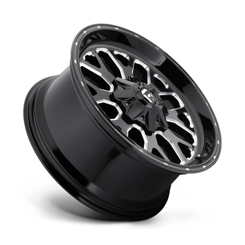 Fuel Off-Road Aluminum Wheels 20X10 Titan D588 Gloss Black Milled