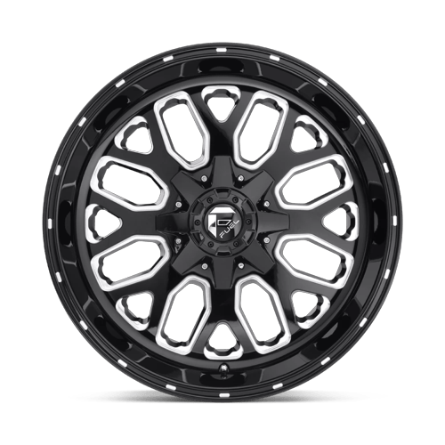 Fuel Off-Road Aluminum Wheels 20X9 Titan D588 Gloss Black Milled