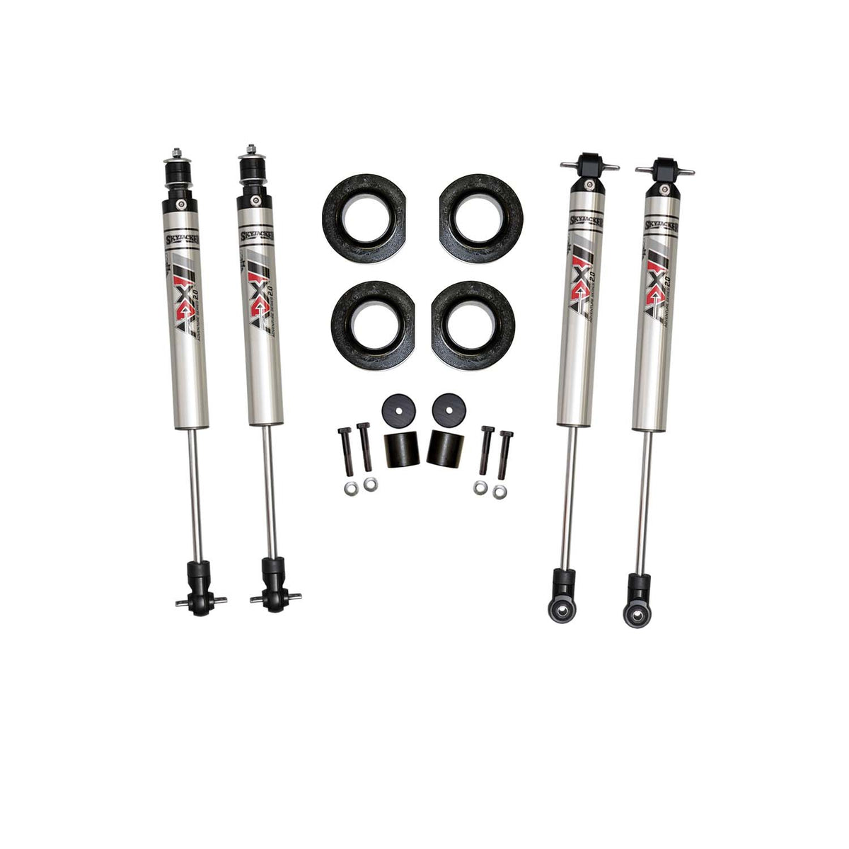 Skyjacker 1997-200604-06 Jeep Wrangler TjWrangler Lj Unlmtd 2 In Susp Lift Kit w ADX Alum Shocks - TJ20-XM