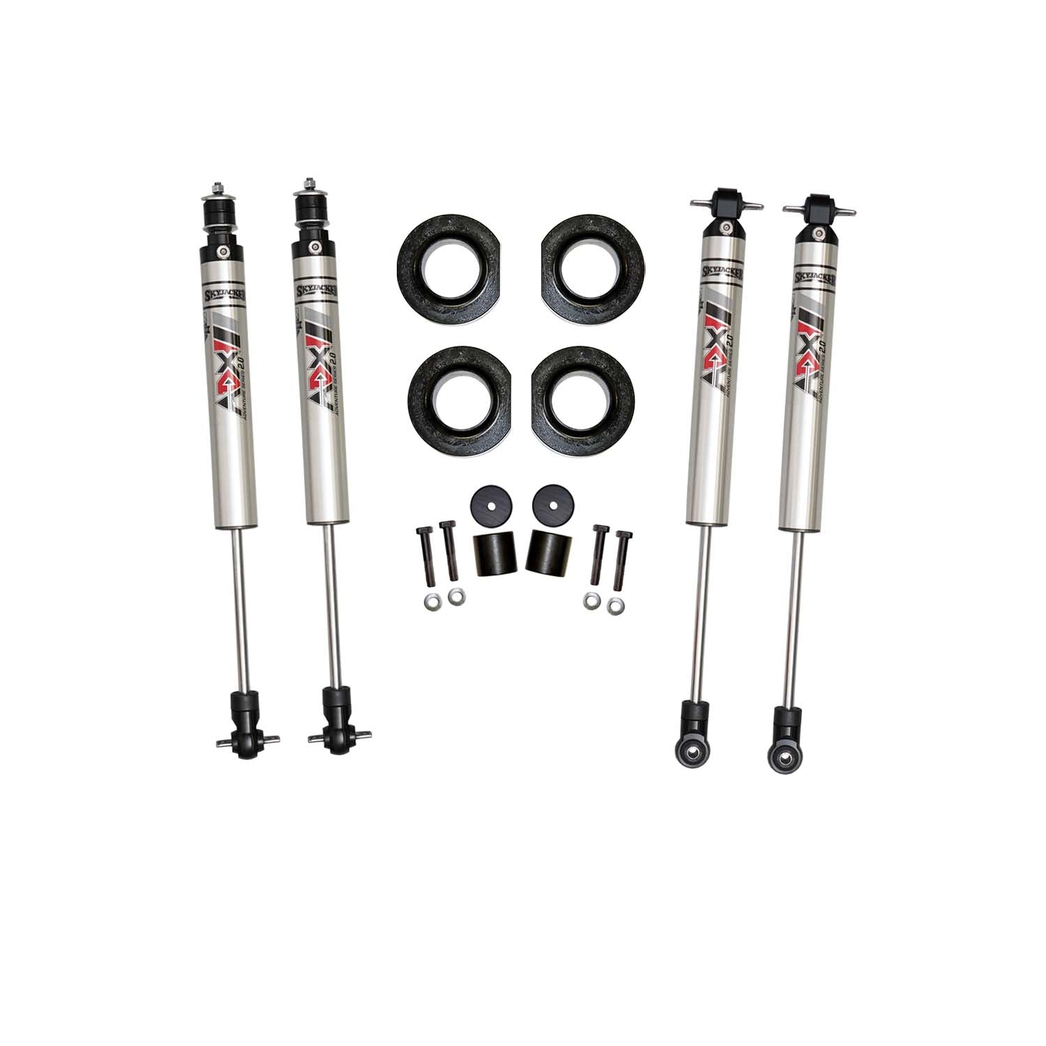 Skyjacker 1997-200604-06 Jeep Wrangler TjWrangler Lj Unlmtd 2 In Susp Lift Kit w ADX Alum Shocks - TJ20-XM