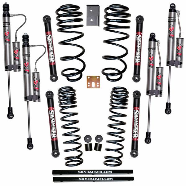 Skyjacker 03-06 Jeep Wrangler TjWrangler Lj Unlimited 2.5 In Susp Lift Kit With Alum Shocks - TJ253K-XM