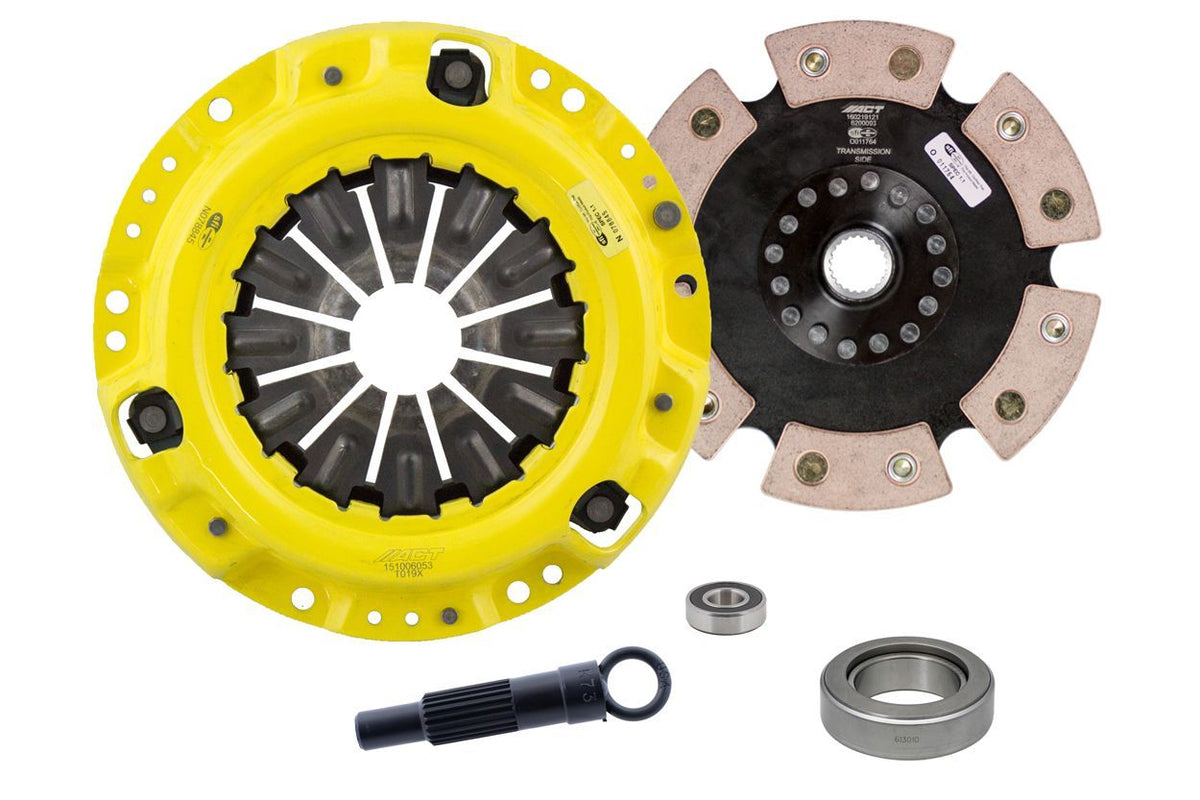 ACT 1980 Toyota Corolla XT/Race Rigid 6 Pad Clutch Kit - TL1-XTR6