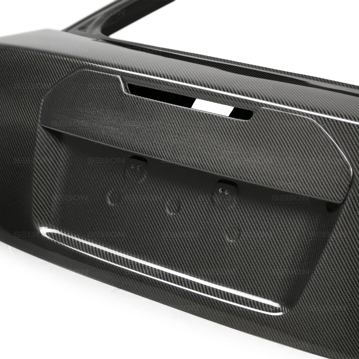 Seibon 11-12 Scion tC OEM Style Carbon Fiber Trunk Lid - TL1112SCNTC