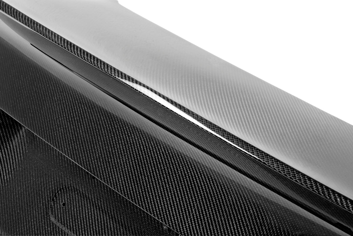Seibon 12-13 BMW F30 CSL Style Carbon Fiber Trunk - Shaved - TL1213BMWF30-C-S