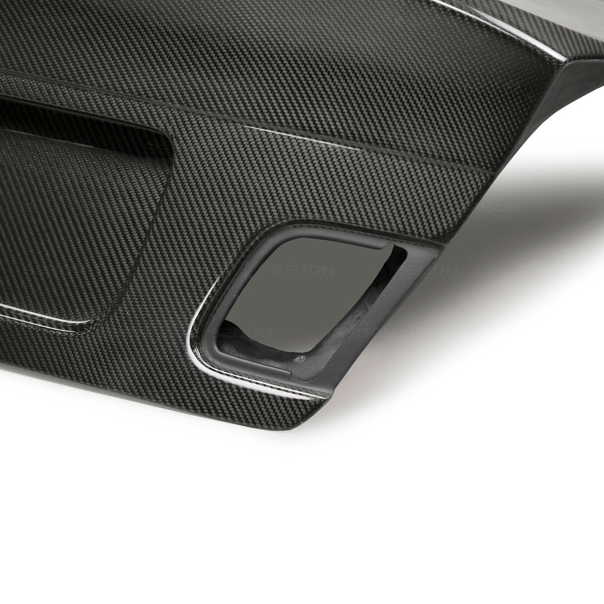 Seibon 99-04 BMW 3 Series 2DR E46 CSL Carbon Fiber Trunk Lid - TL9904BMWE462D-C