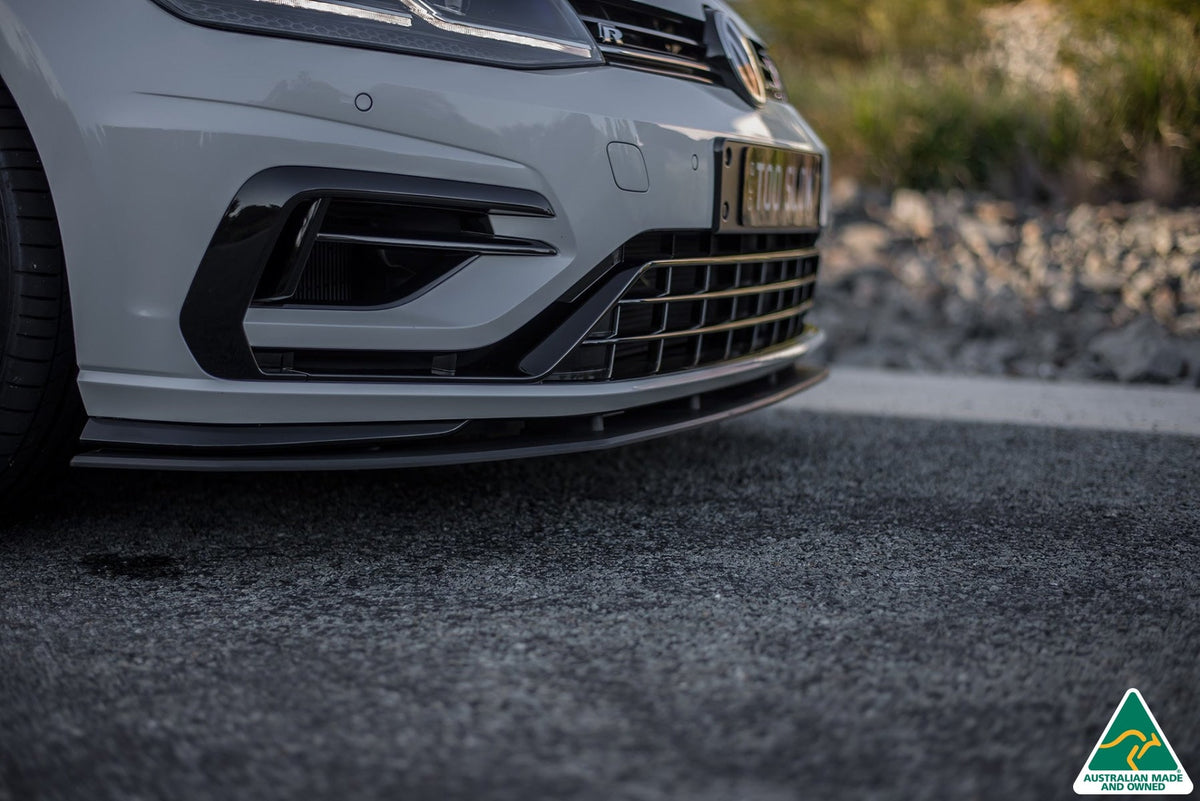 Flow Designs - MK7.5 Golf R Front Lip Splitter