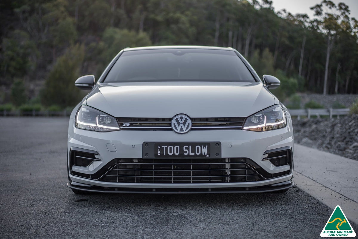 Flow Designs - MK7.5 Golf R Front Lip Splitter
