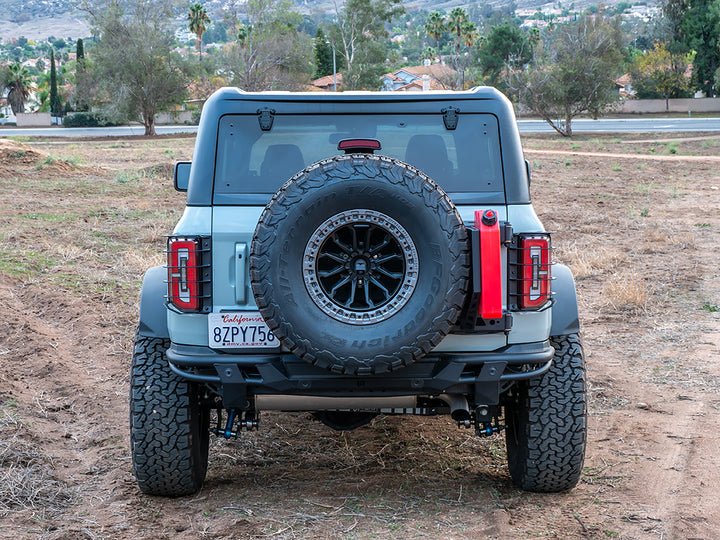 Turn Offroad 2021+ Ford Bronco Baja Rear Bumper - RB2-M1 for 2021-2026 Ford Bronco - angle view