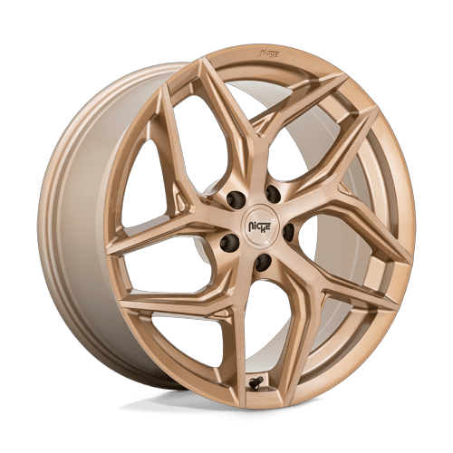 Niche 1PC M267 Torsion 20X10.5 5X114.3 +40MM Platinum Bronze