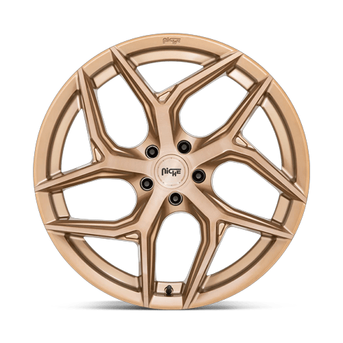 Niche 1PC M267 Torsion 20X10.5 5X112 +40MM Platinum Bronze