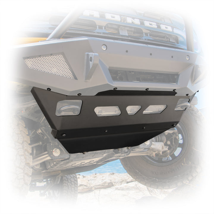 Turn Offroad 2021+ Ford Bronco Skid Plate - FB1-S1 for 2021-2026 Ford Bronco - front view