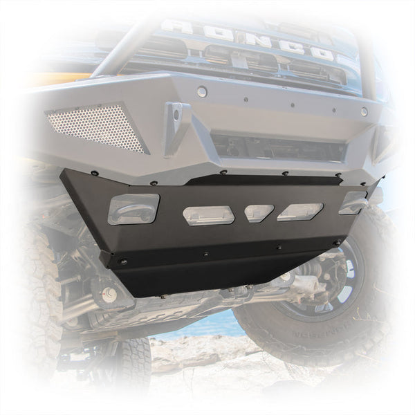 Turn Offroad 2021+ Ford Bronco Skid Plate - FB1-S1 for 2021-2026 Ford Bronco - front view