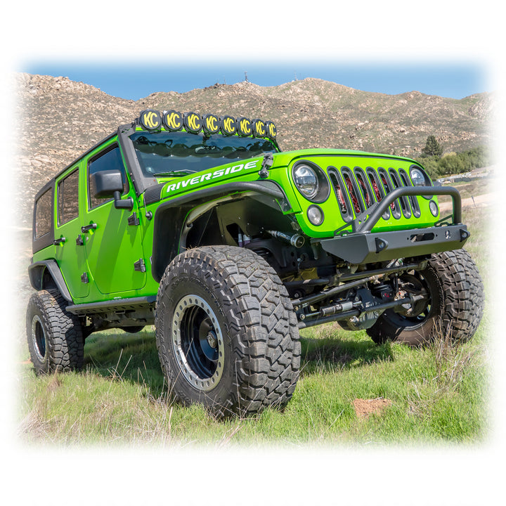 Turn Offroad 2007-2018 Jeep JK 4 Door Step Slider - JKST-01 by TURN Offroad - close-up