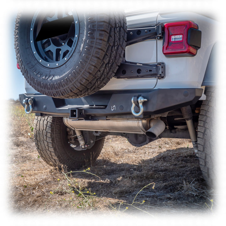 Turn Offroad 2018+ Jeep JL Rear Bumper - JLRB-01 for 2018-2024 Jeep Wrangler - close-up
