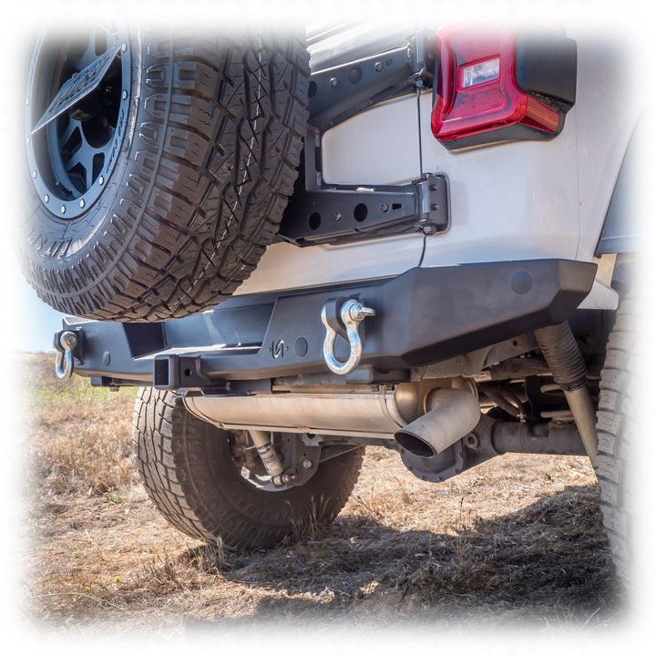 Turn Offroad 2018+ Jeep JL Rear Bumper - JLRB-01 for 2018-2024 Jeep Wrangler - alternate view