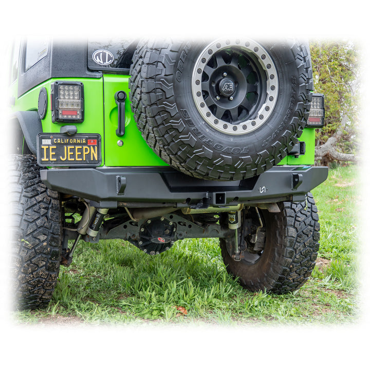 Turn Offroad 2007-2018 Jeep JK Rear Bumper - JKRB-01 by TURN Offroad - detail view