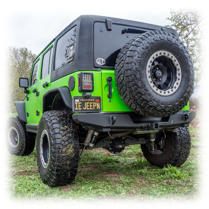Turn Offroad 2007-2018 Jeep JK Rear Bumper - JKRB-01 by TURN Offroad - close-up