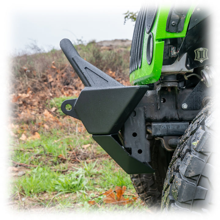 Turn Offroad 2007+ Jeep JK/JL/JT Front Bumper W/Skid Plate - JPFB-02 for 2018-2024 Jeep Wrangler - installed view