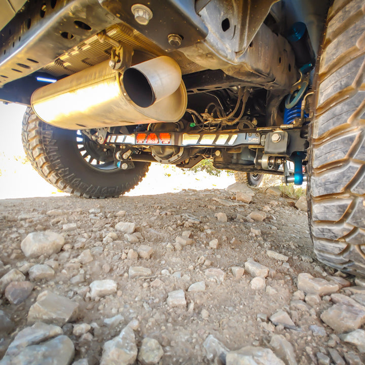 Turn Offroad 2021+ Ford Bronco Billet Rear Track Bar - SUTB-M1 for 2021-2026 Ford Bronco - close-up