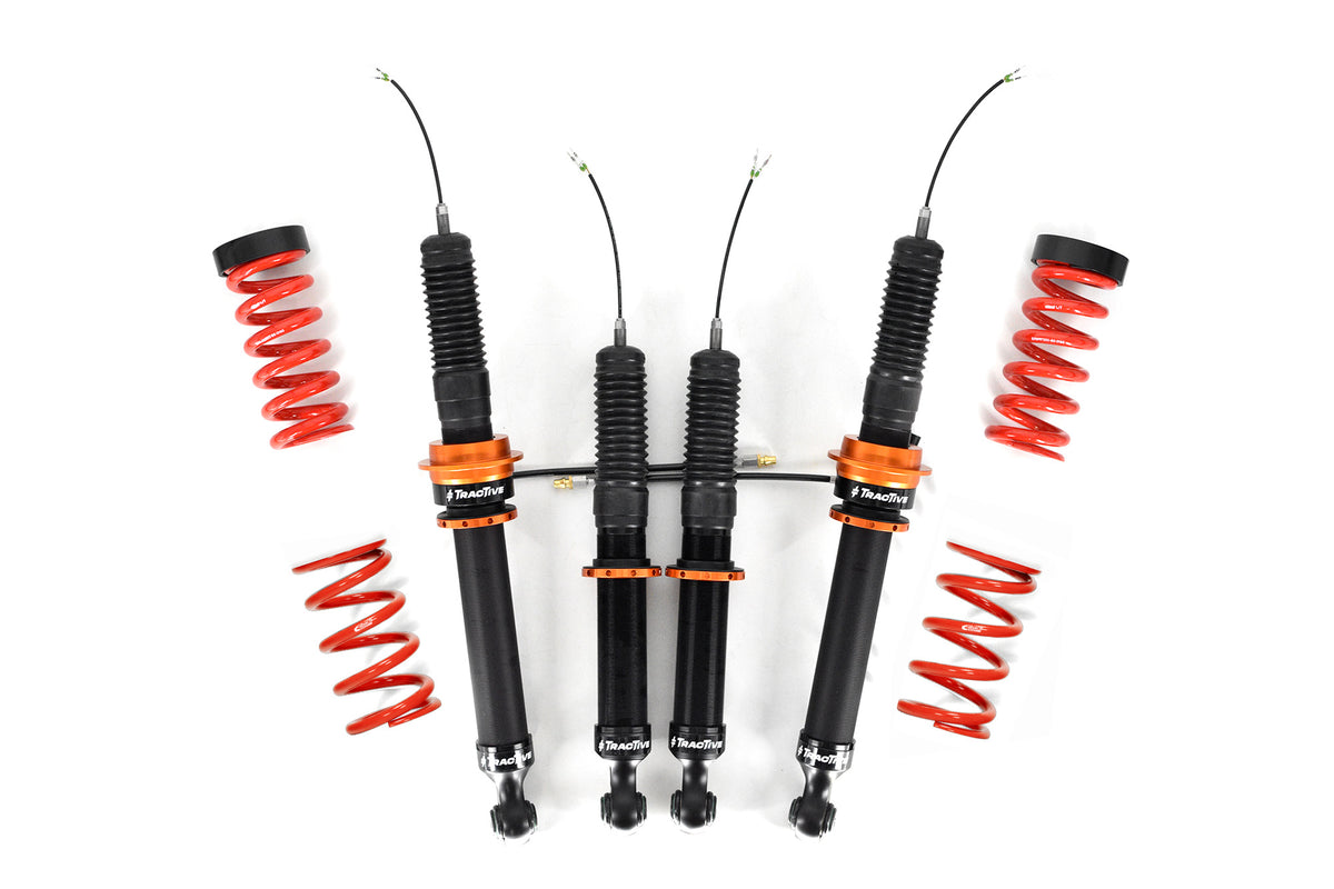 TracTive Porsche 911 (992) GT3 AERO Touring Line Plug&Play electronic suspension kit with lifters