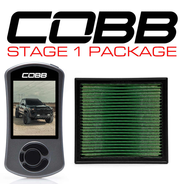 Cobb 2024+ Toyota Tacoma Stage 1+ Power Package - TOY001001P