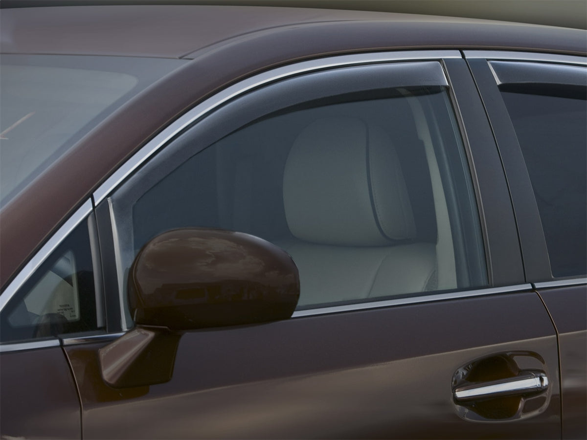 Weathertech - Side Window Deflector - Front Dark Tint 09-15 Toyota Venza - 80488