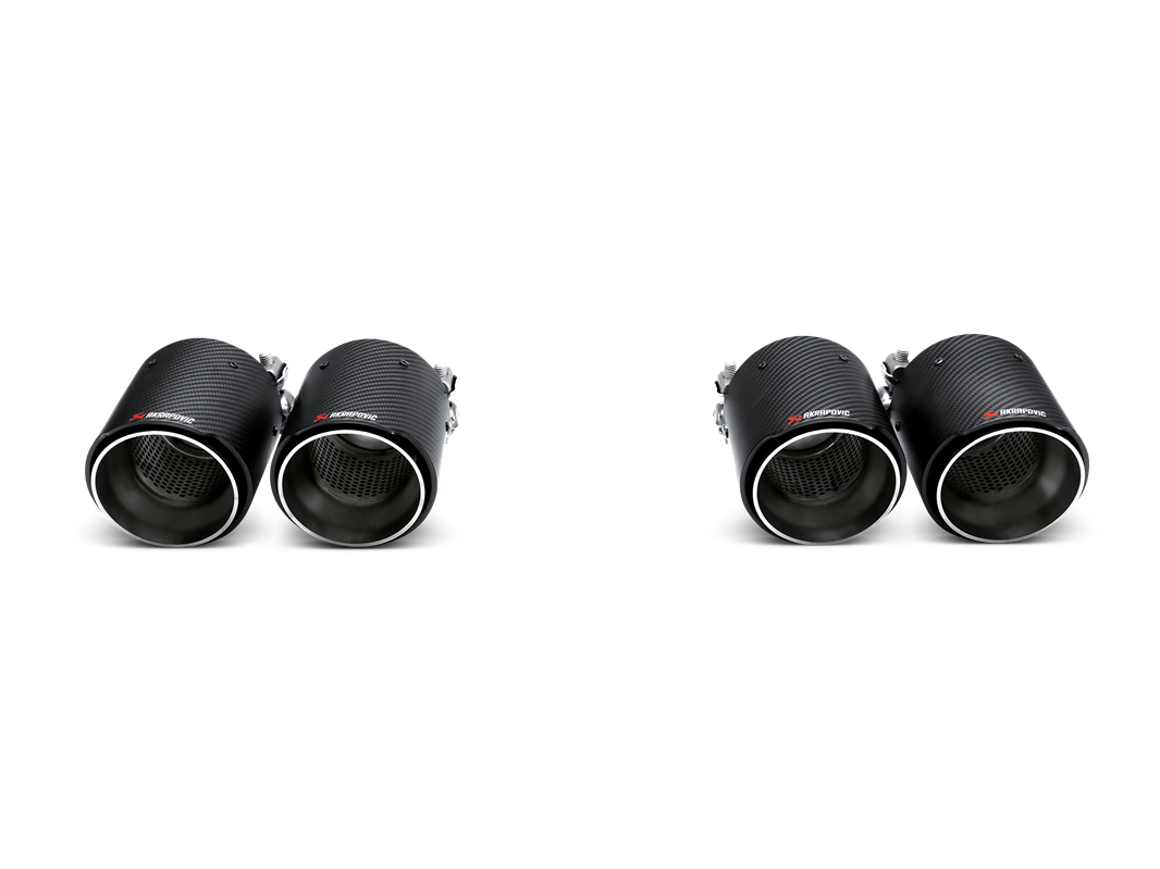 Akrapovic 14-17 BMW M3/M4 (F80/F82) Tail Pipe Set (Carbon) - TP-CT/26