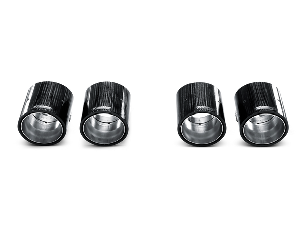 Akrapovic 07-13 BMW M3 (E90/E92/E93) Tail Pipe Set (Carbon) - TP-CT/3