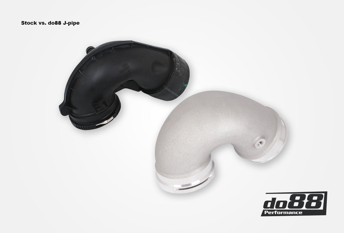 do88 - BMW F8X M2C M3 M4 Intercooler J-pipe, Intercooler-Throttle body - TR-250-S