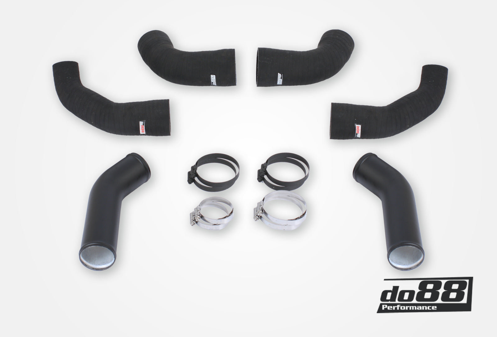 do88 - Porsche 911 Turbo / Carrera (992) intercooler pipe kit, OE IC - TR-310-SST-OE