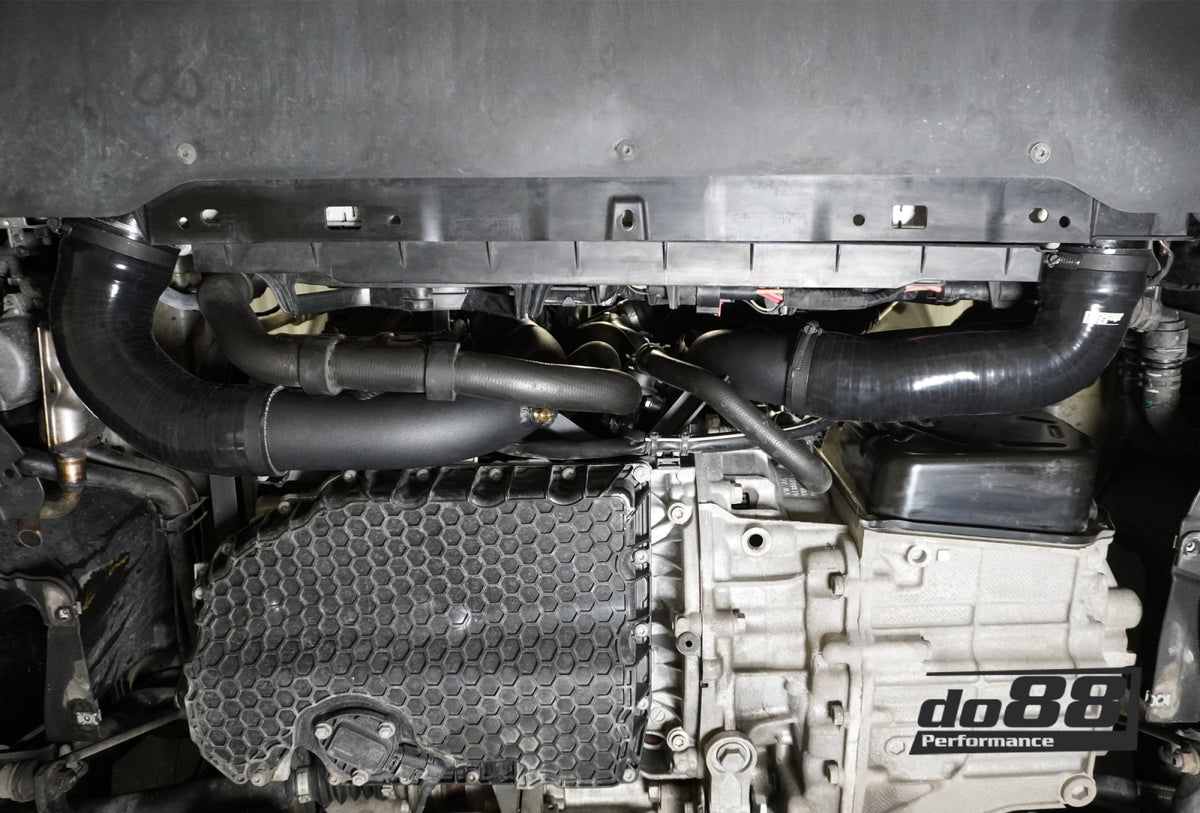 do88 - AUDI SEAT SKODA VW 1.8 / 2.0 TSI (MQB) do88 IC Pressure pipes, Red hoses - TR-340-DO88-3-B