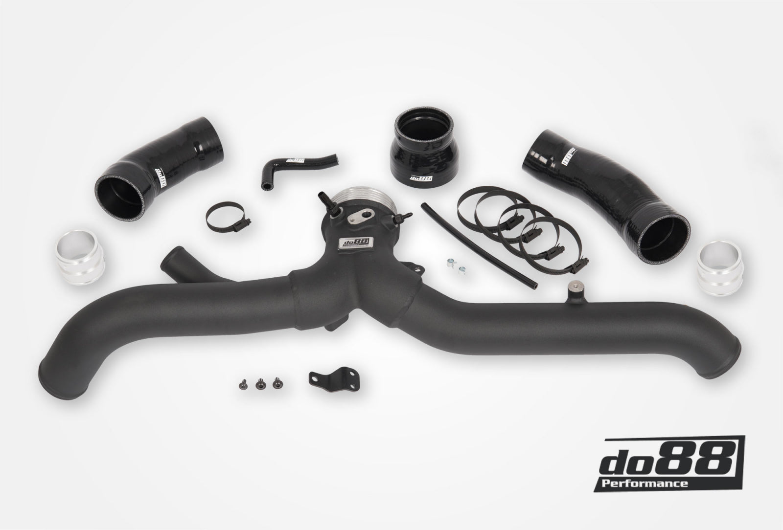 do88 - Porsche 911 Turbo (996) Y-Pipe, for OEM IC - TR-360-OEM