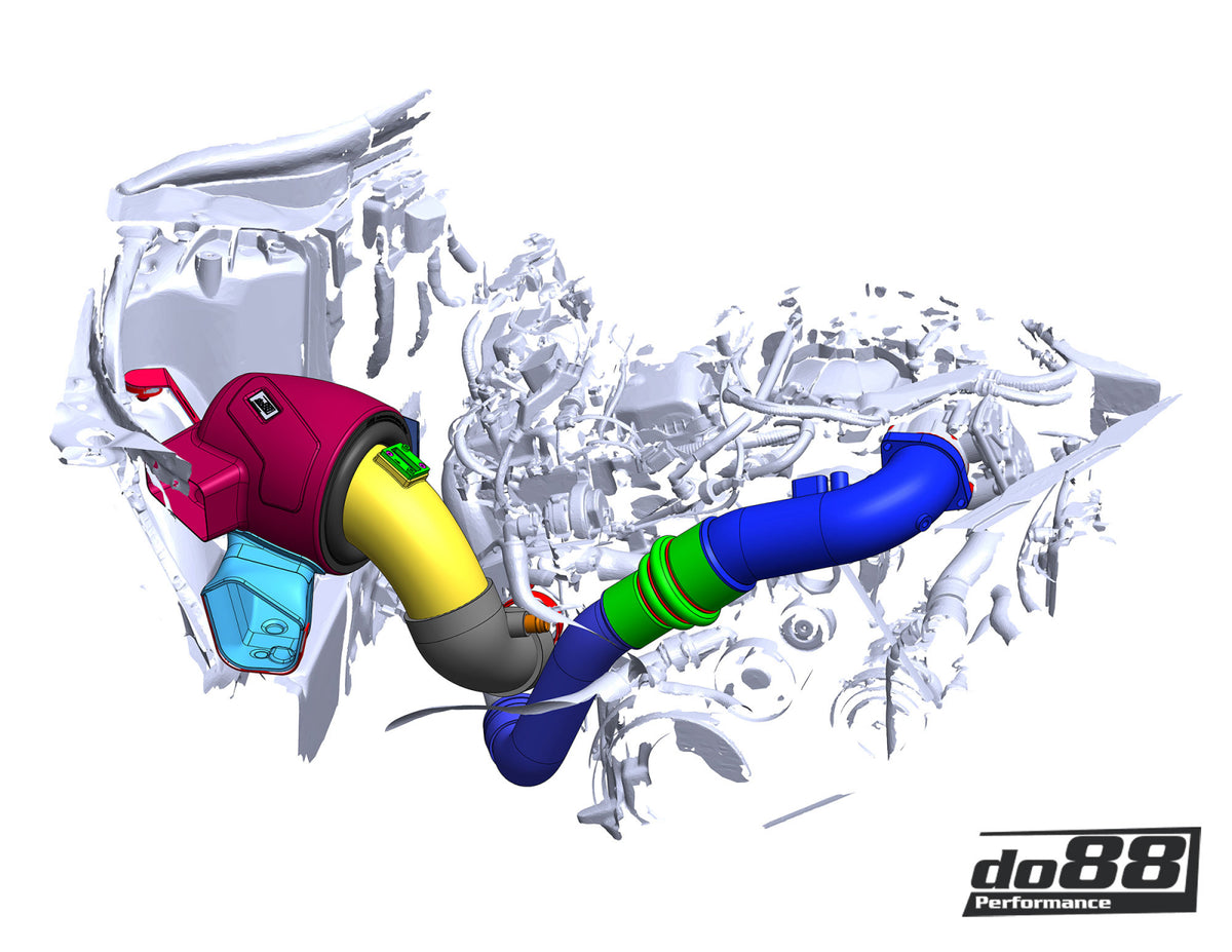 do88 - Charge pipe, BMW G-Serie (B58) - TR-390-GX