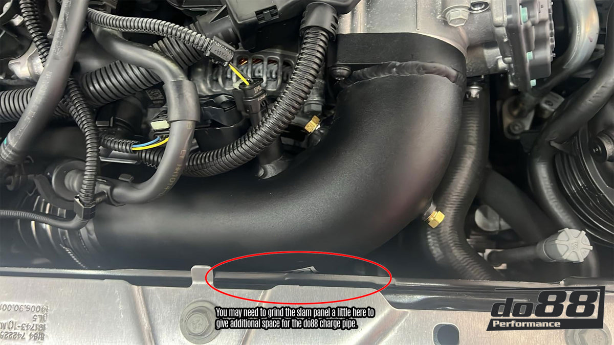 do88 - Charge pipe, BMW G-Serie (B58) - TR-390-GX