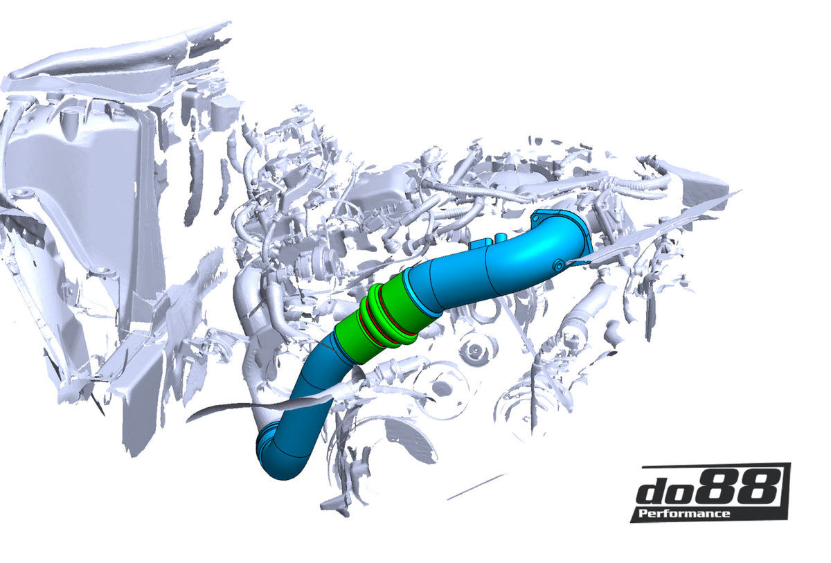 do88 - Charge pipe, BMW Z4 M40i G29 / Toyota GR Supra A90 - TR-390