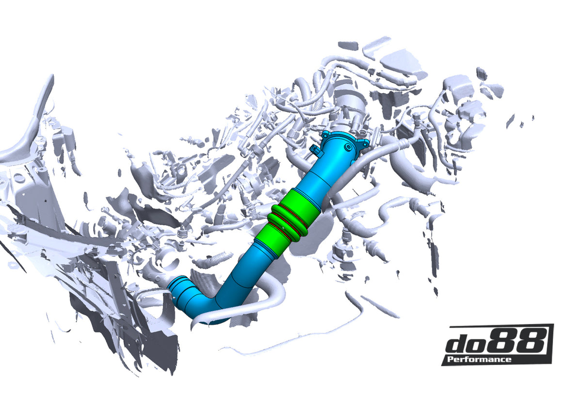 do88 - Charge pipe, BMW F & G-Serie B48 B46 - TR-400