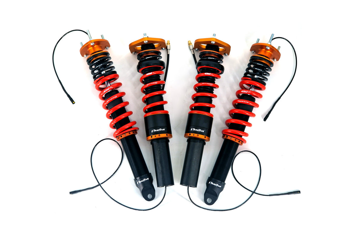 TracTive Porsche 911 (991) C2 / C2S / C4 / C4S / Turbo / Turbo S Track Line Plug&Play electronic suspension kit with lifters