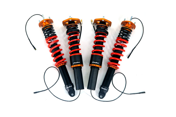 TracTive Porsche 911 (991) C2 / C2S / C4 / C4S / Turbo / Turbo S Track Line Plug&Play electronic suspension kit with lifters