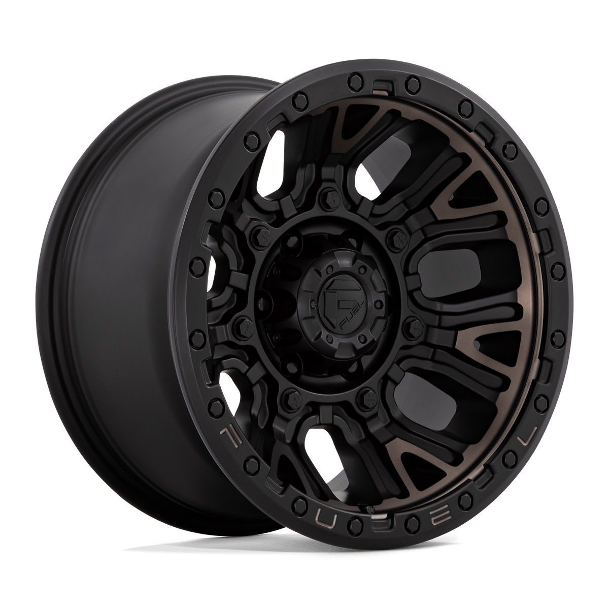 Fuel Off-Road D824 20X10 Matte Black W/ Double Dark Tint 5x127 -18mm