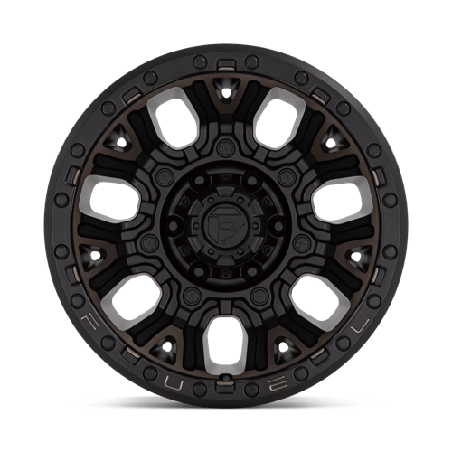 Fuel Off-Road D824 17X9 Matte Black W/ Double Dark Tint 5x127 +1mm