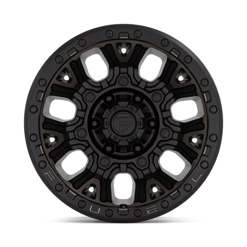 Fuel Off-Road D824 17X9 Matte Black W/ Double Dark Tint 5x127 -12mm