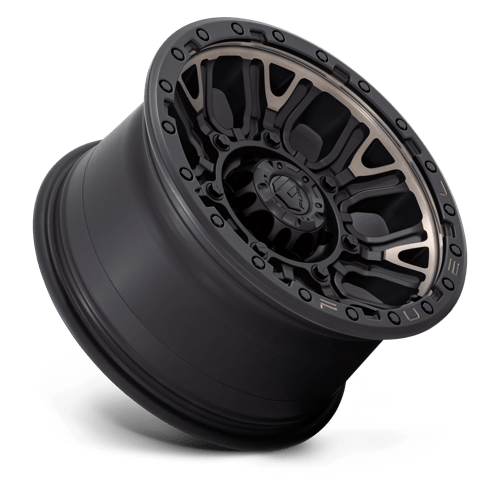 Fuel Off-Road D824 17X9 Matte Black W/ Double Dark Tint 6x139.7 +1mm